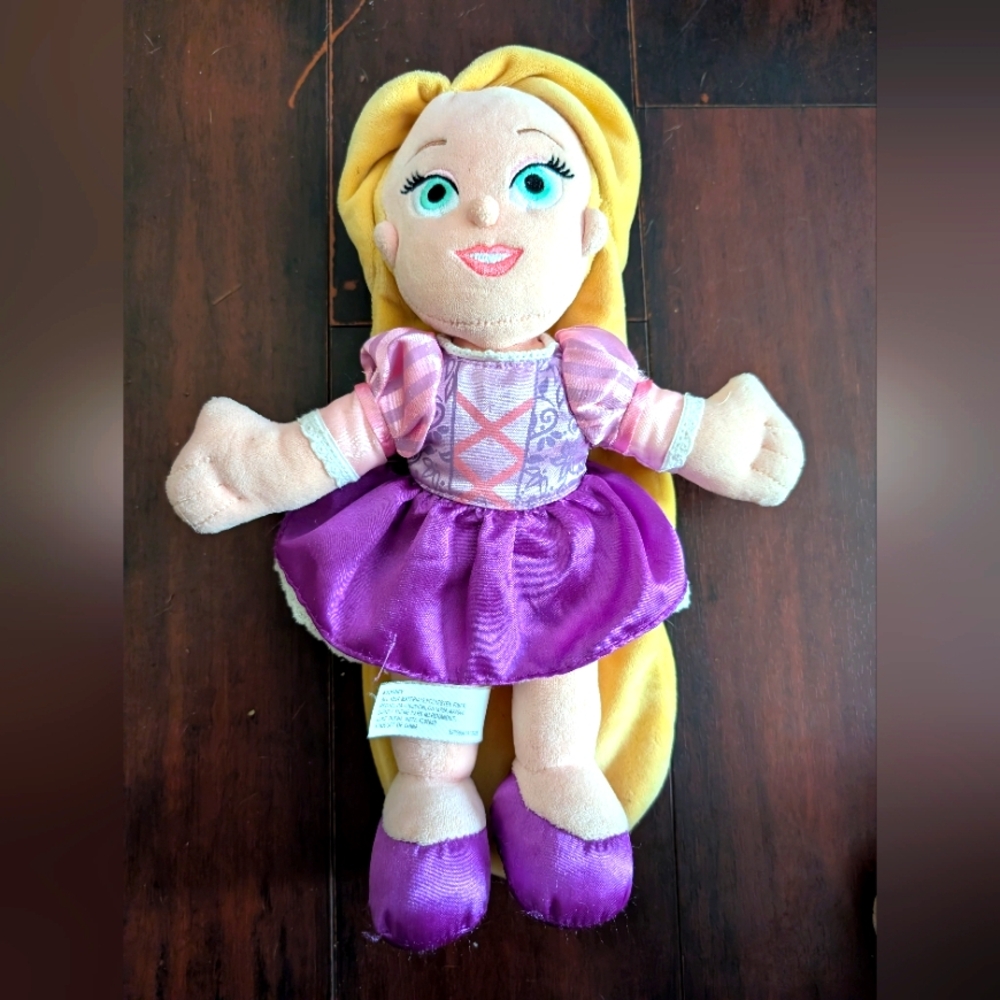Disney Parks Stuffed Tangled Rapunzel Doll 12"